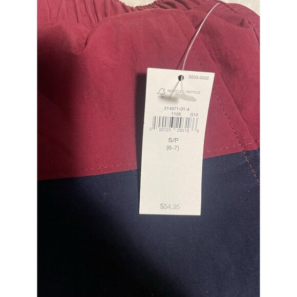 NWT GAP 3PC OUTERWEAR SET SZ SMALL 6-7 Anorak Pullover Hoodie “3/4 Zip & Shorts - Picture 12 of 14